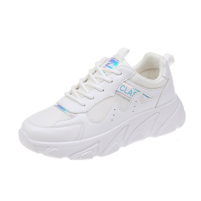 Feizhi women's shoes 2021 spring and summer new breathable sports shoes female students flat bottom running casual shoes women